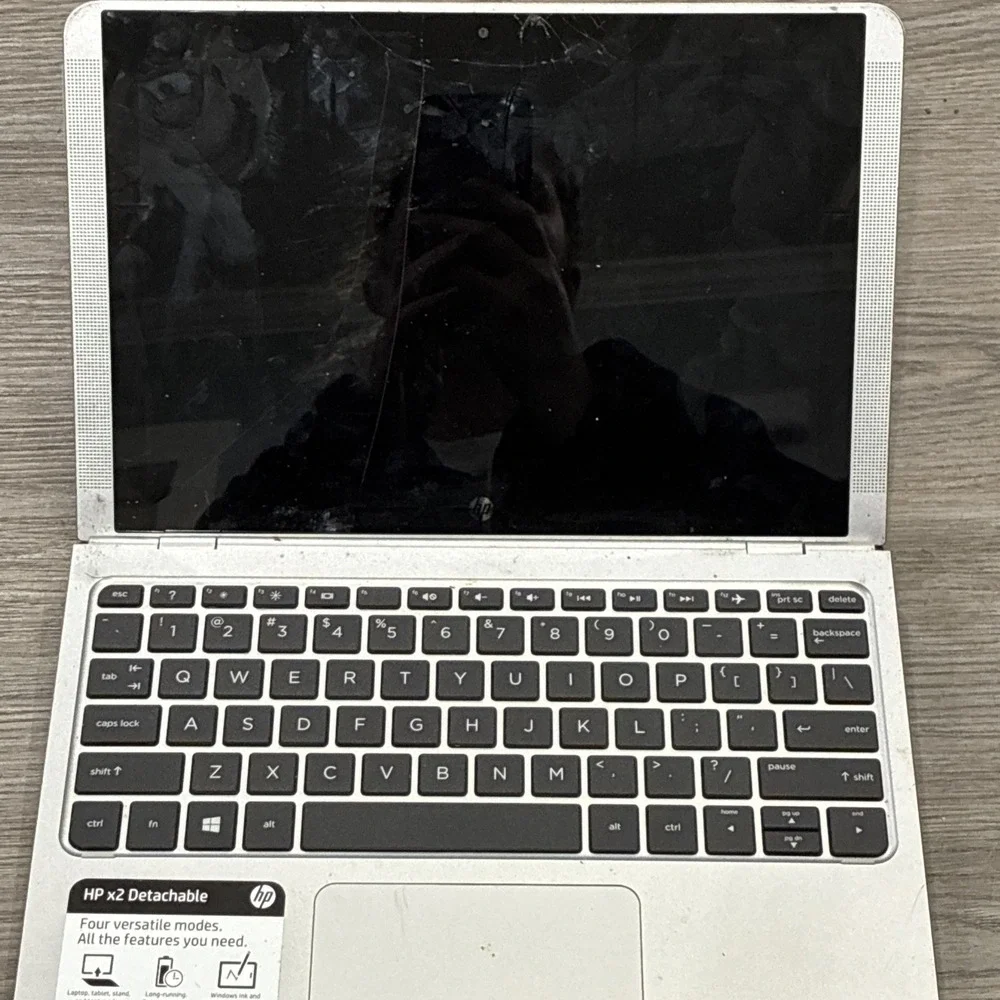 902343-001 GRAY LCD BACK COVER W/REAR CAM GLASS HP LAPTOP | FOR PARTS